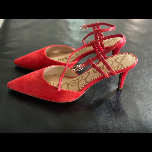 Red Sam Edelman heels - Picture 2 of 2